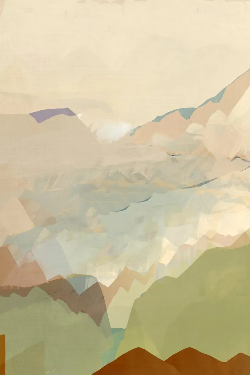Cordillera del Melocotón III hahnemühle de Cartissi