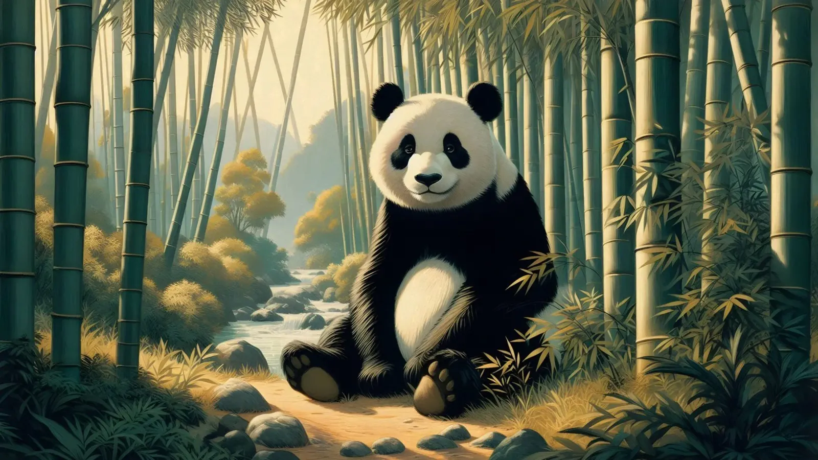 PANDA pellicola backlit da RUBIANT ART
