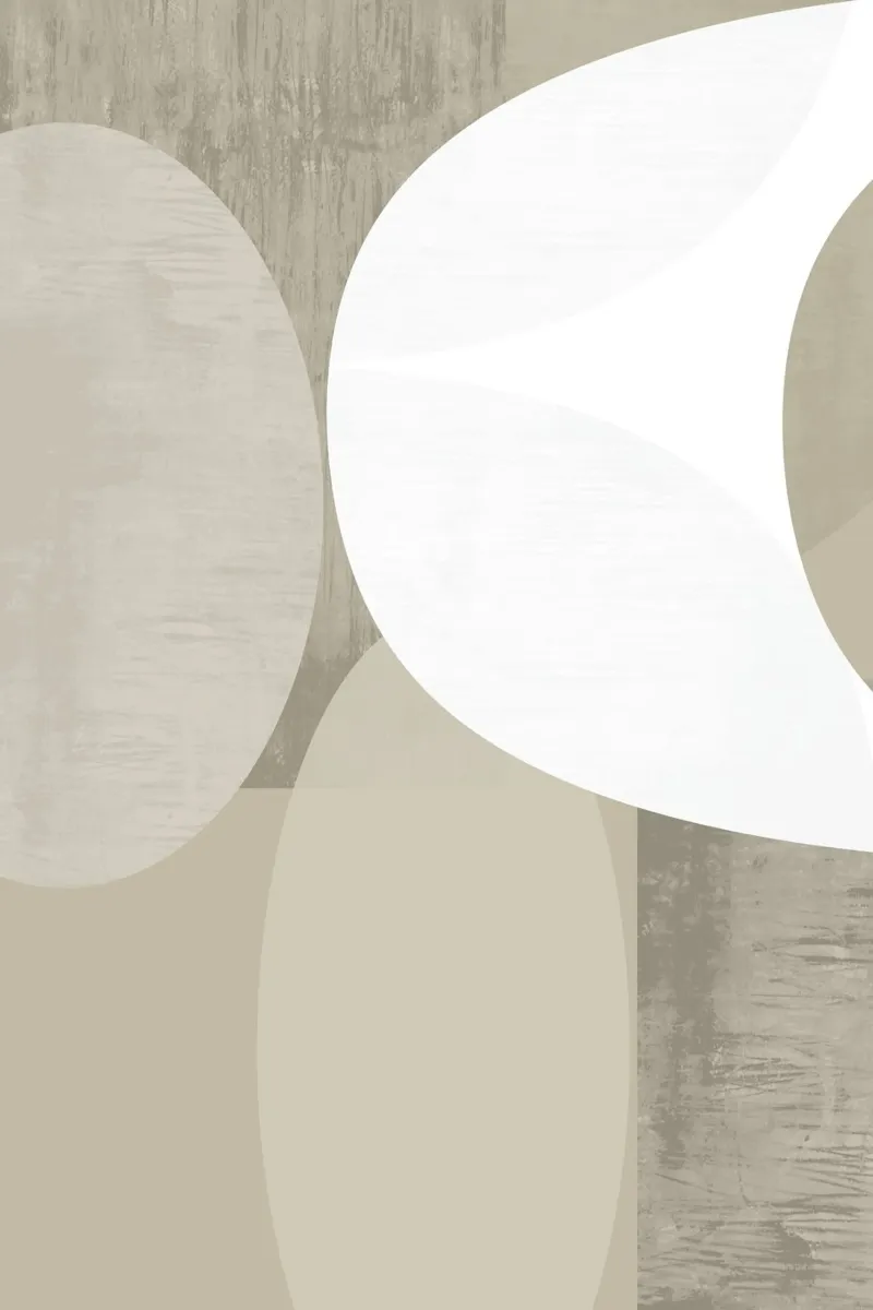 Bianco, beige neutro Forme I plexiglass da Cartissi