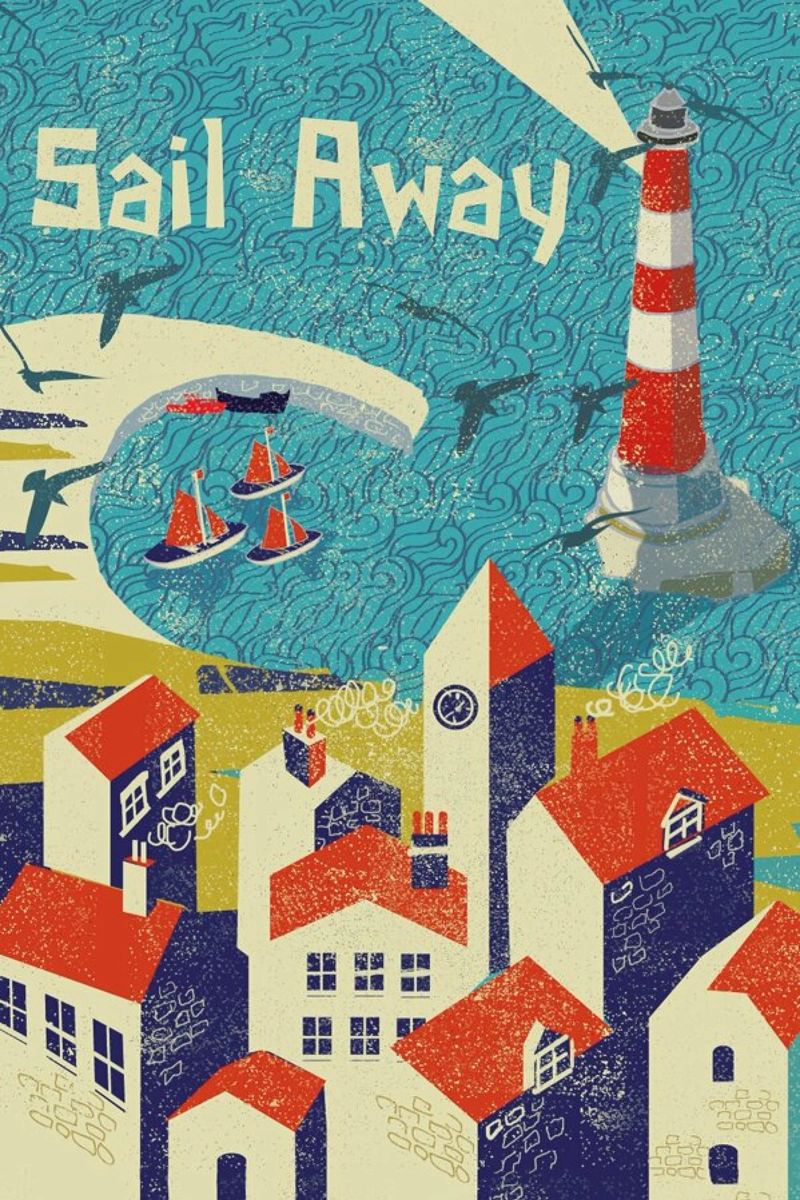 Sail Away poster by Rocket68