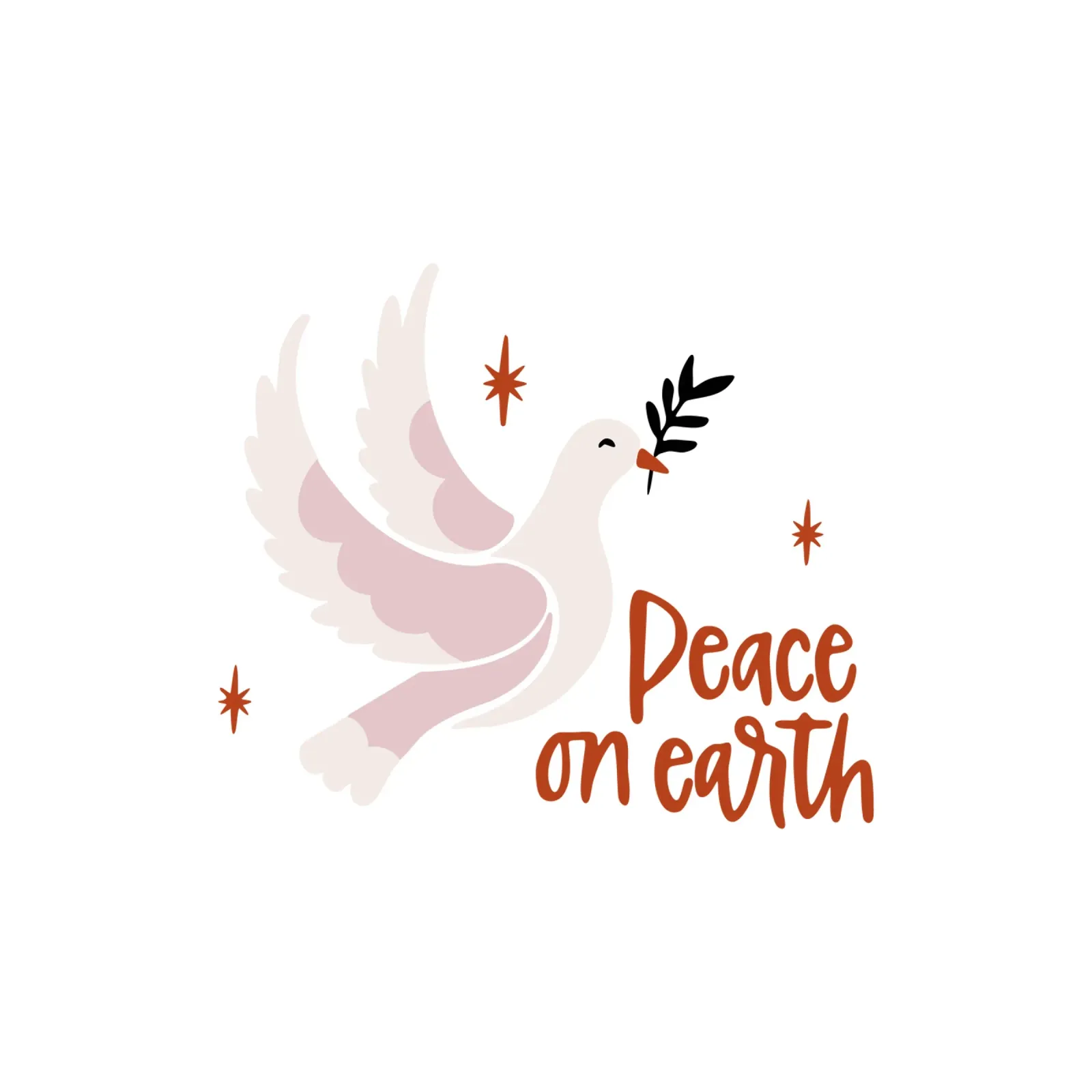 Peace on earth acrylic glass by modeern