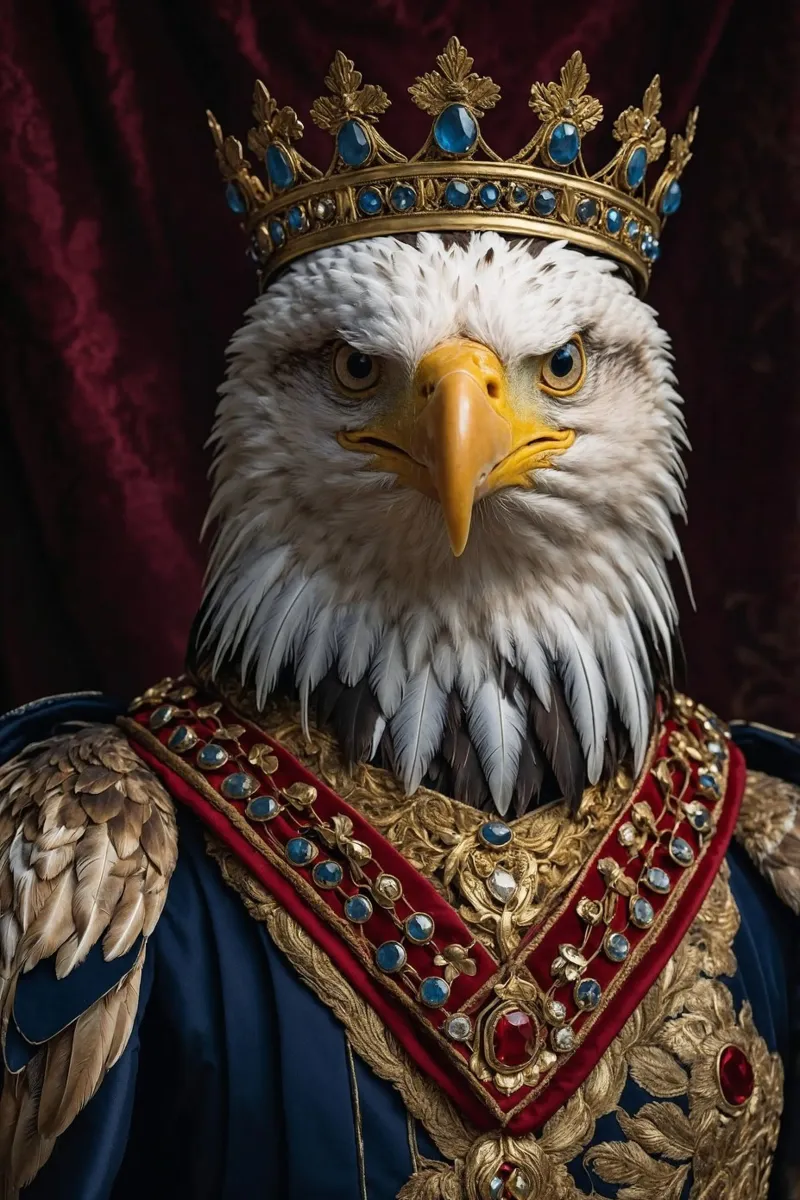 Re Aetos: L'Aquila Regale carta hahnemühle da Beasts of Nobility