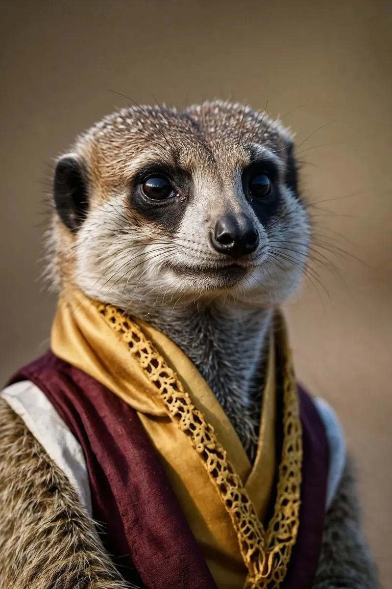 Sir Sandsworth: Das Wachsame Erdmännchen Hahnemühle von Beasts of Nobility