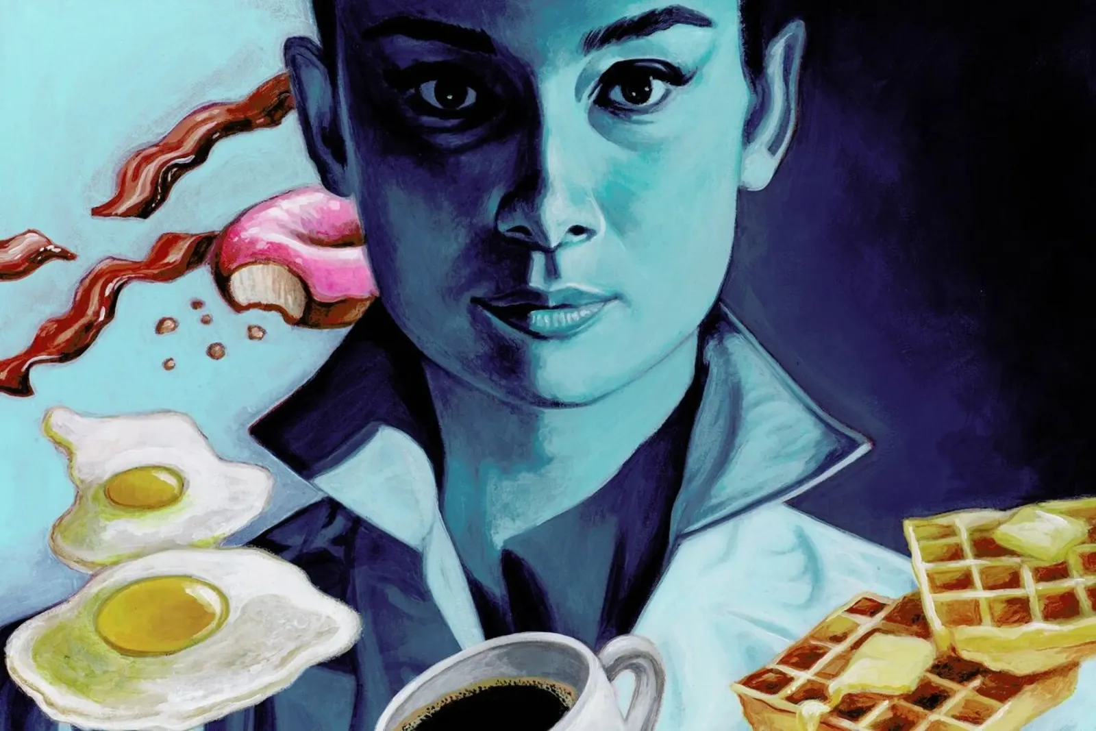 Breakfast with Tiffany pellicola backlit da Jared Yamahata