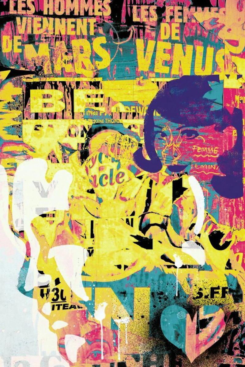 Mars and Venus poster by Andy Bridge