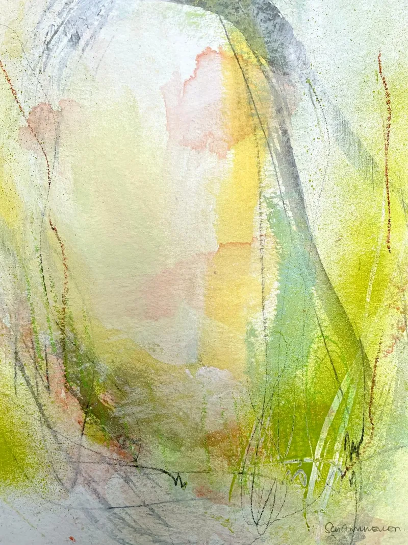 Profumo di primavera I carta hahnemühle da kirstenschankweiler