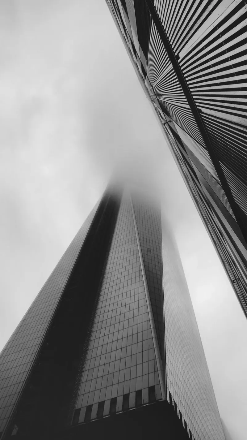 Freedom Tower Emerging from the Fog in New York canvas by Ben & Clo creations