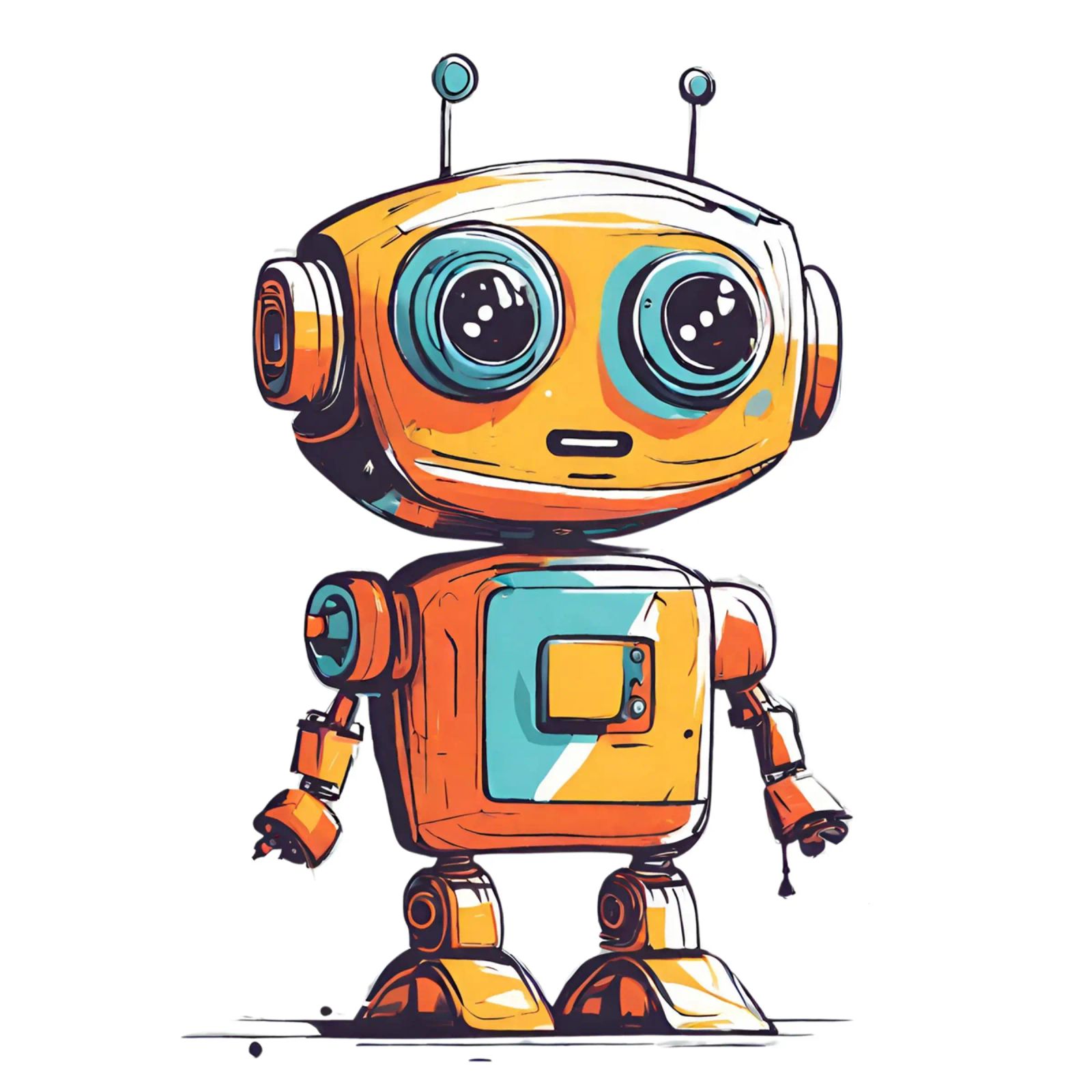 Ptit robot 3 pellicola backlit da Rezh creations