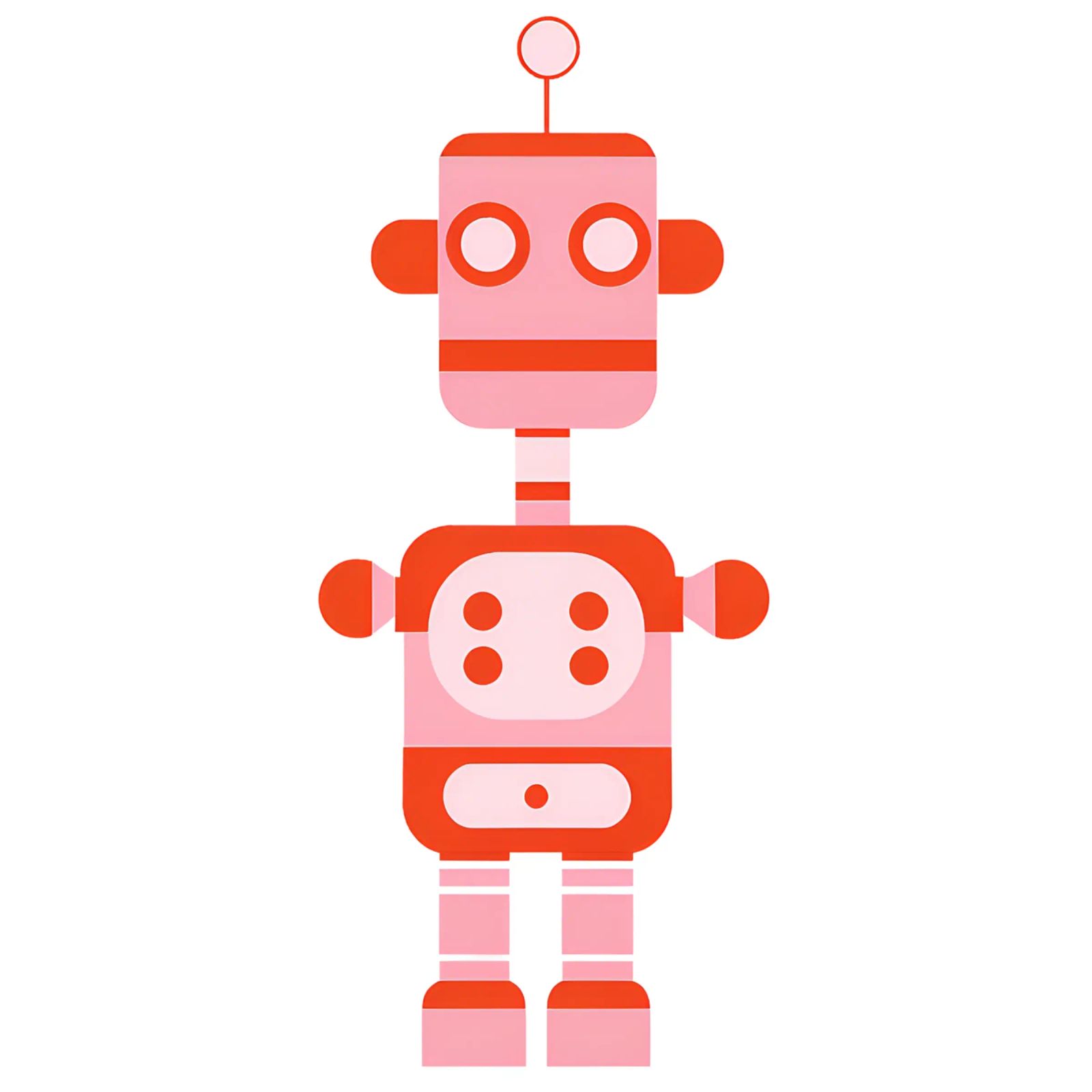 Ptit robot 5 pellicola backlit da Rezh creations