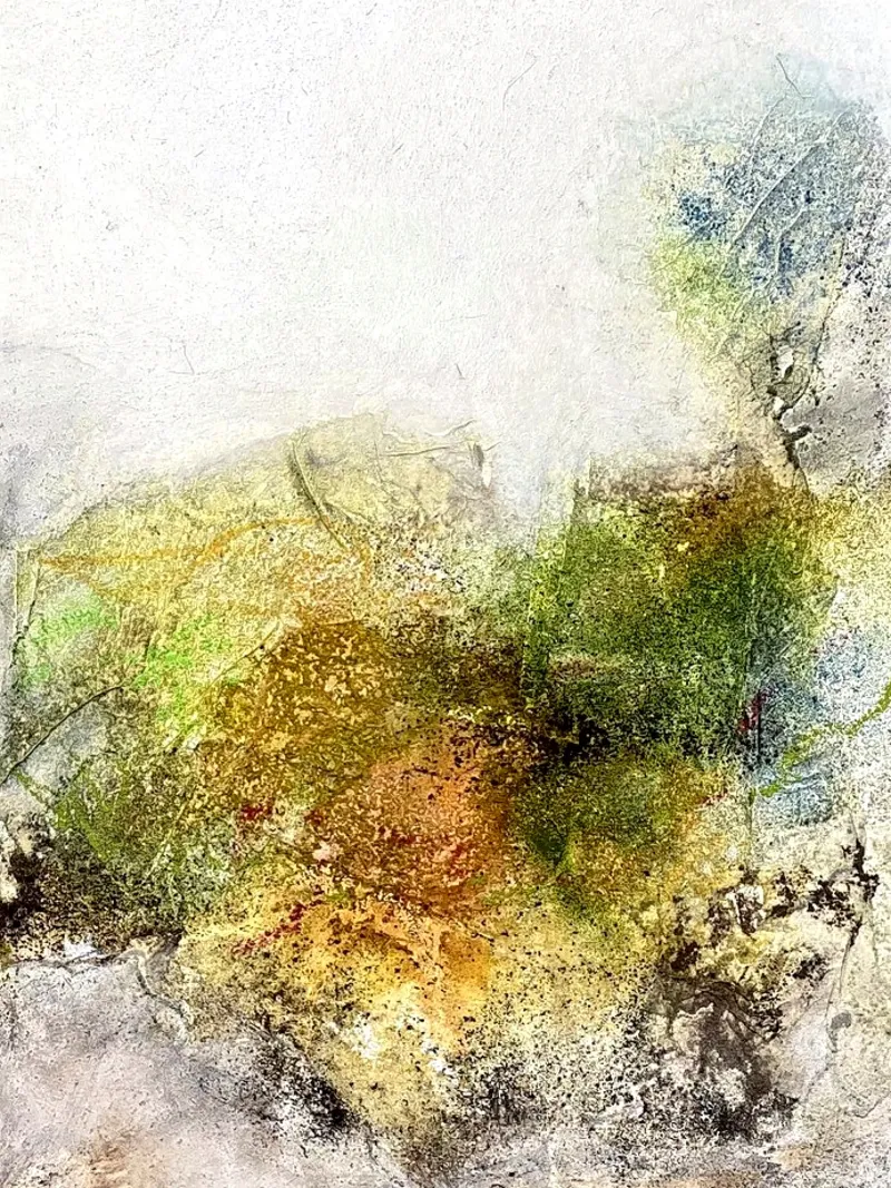 Dans le vert II hahnemühle de kirstenschankweiler