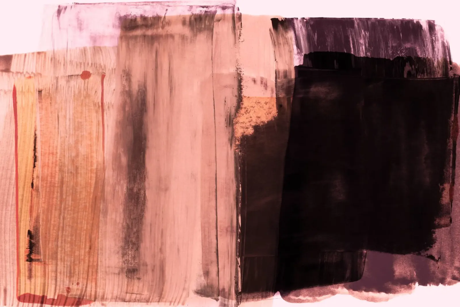 layered abstract brushstrokes 1 alluminio dibond da IRIS LEHNHARDT FINE ART