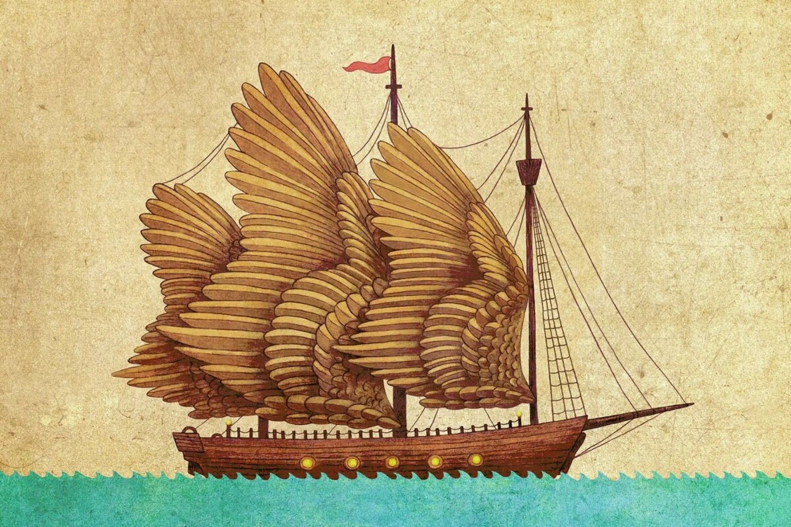 Winged Odyssey poster by Terry Fan