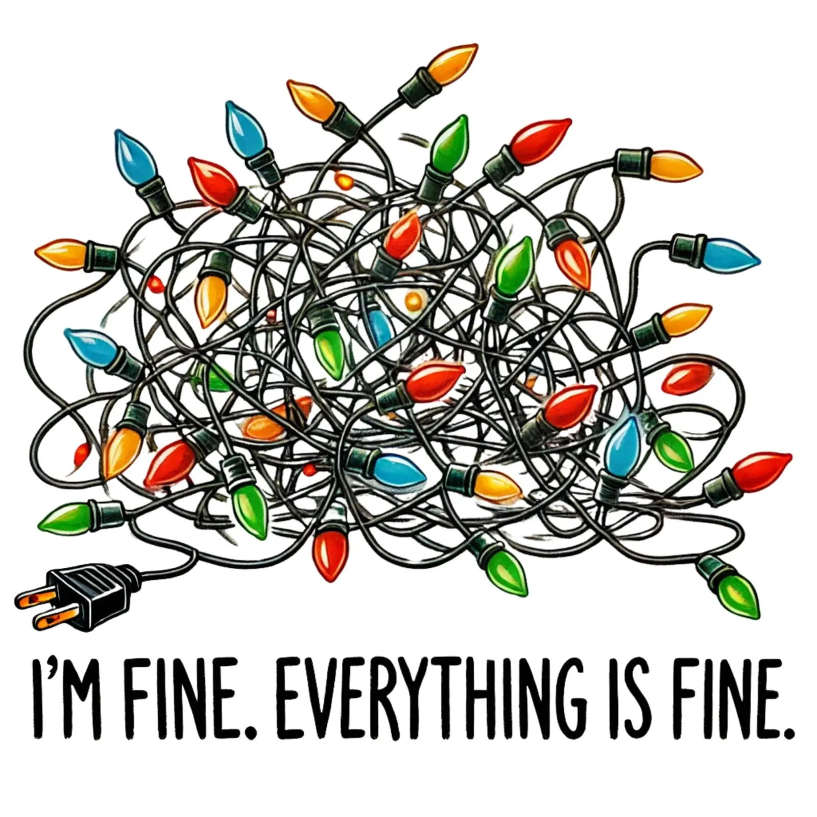 I'm fine. Everything is fine carta hahnemühle da edsonramosart