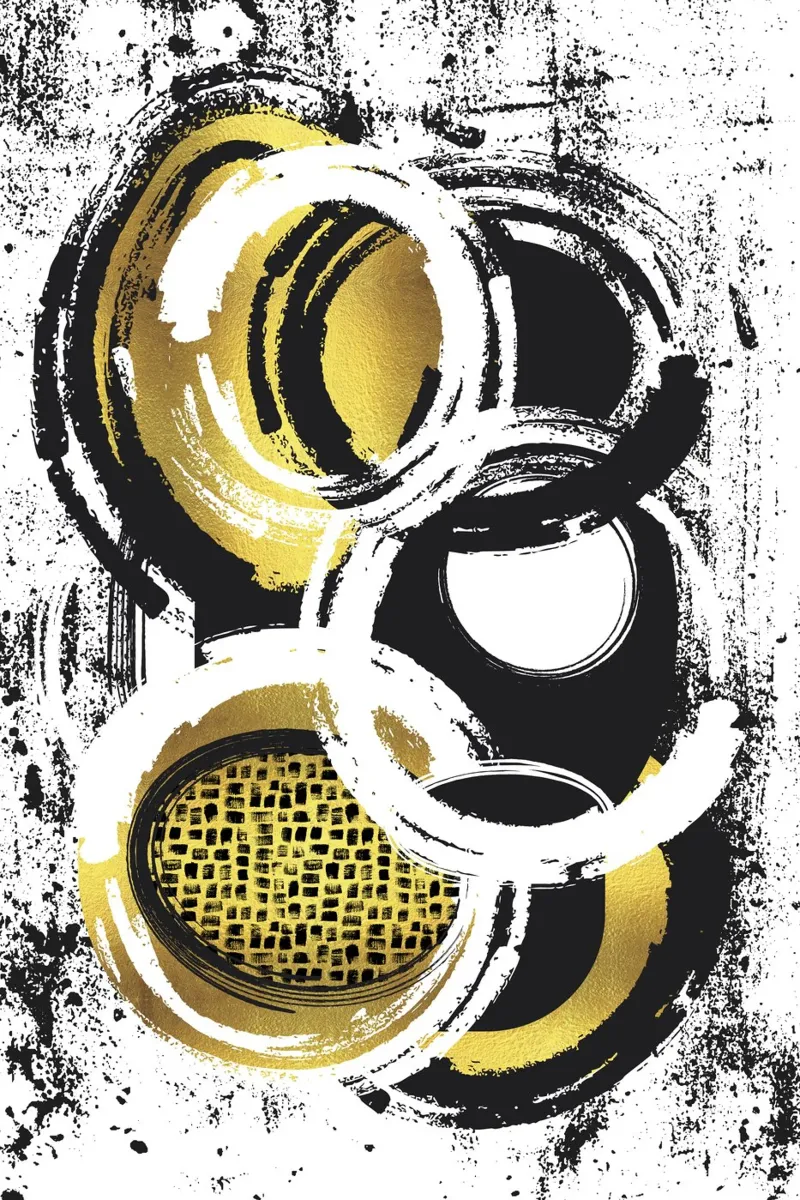 Abstract Painting No. 2 - Cohesion canvas by Melanie Viola
