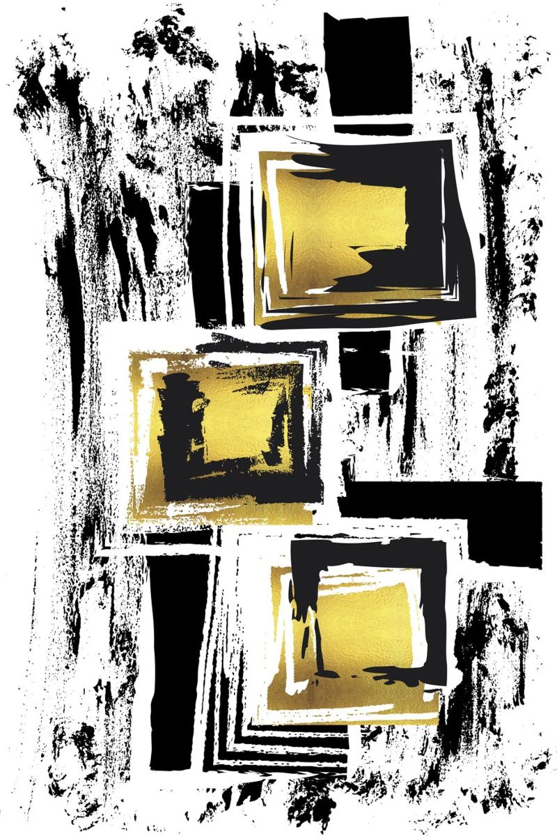 ABSTRACT ART Urban patterns poster by Melanie Viola