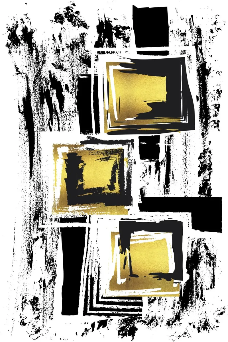 ABSTRACT ART Patrones urbanos lienzo de Melanie Viola