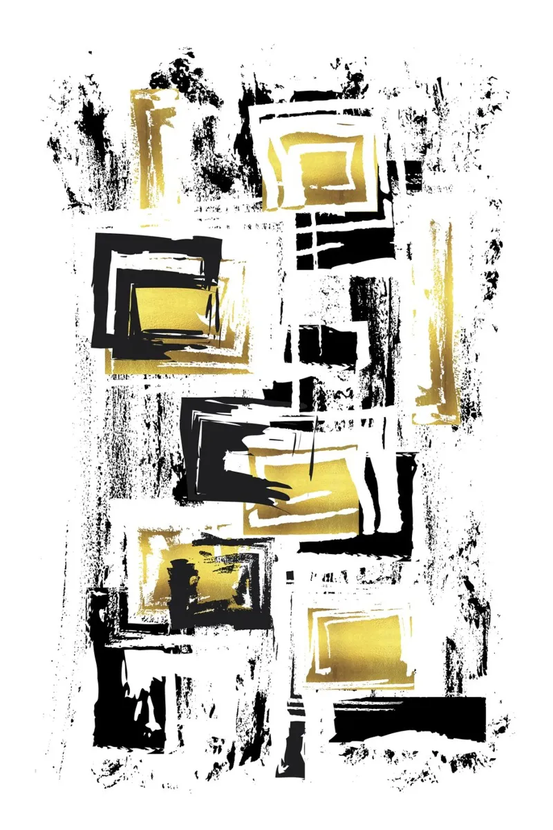 ABSTRAKTE KUNST Quadratmania pellicola backlit da Melanie Viola