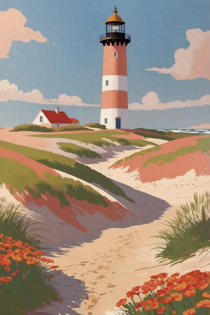 Texel in summer | Plant 4 canvas by AlbertKlee
