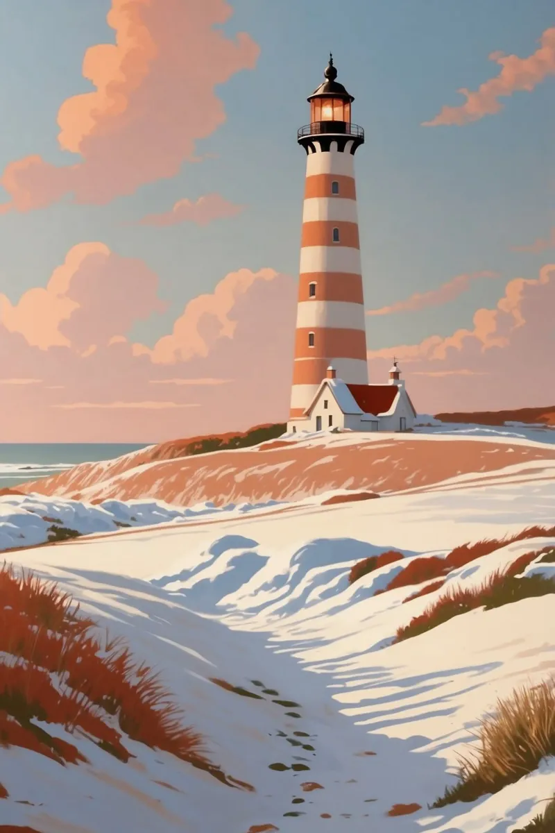 Texel in inverno | Impianto 1 pannello forex da AlbertKlee