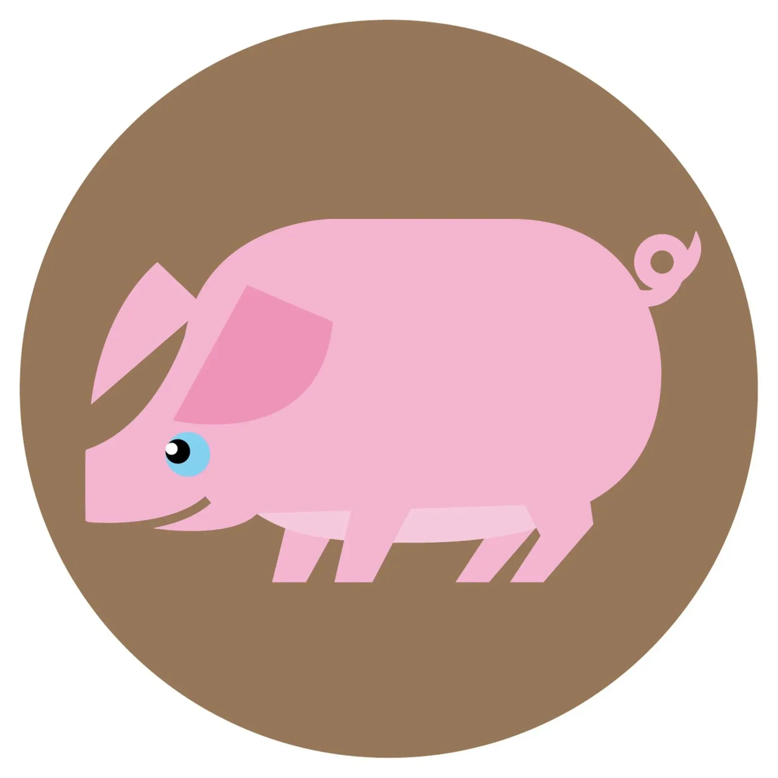 Schwein Hahnemühle von Looks n Brains