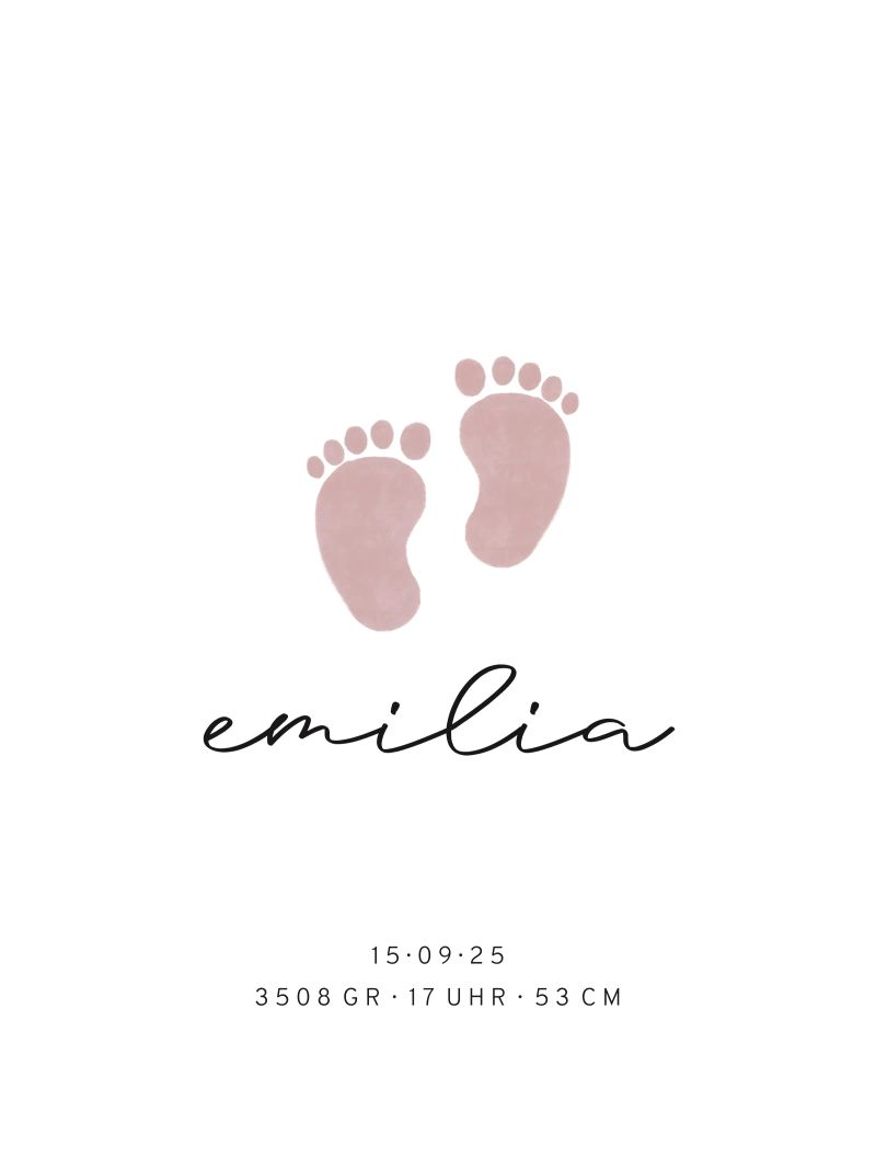 Footprint poster de pv design