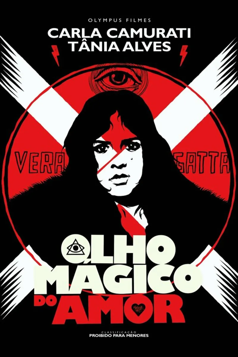 Olho Magico do Amor poster con telaio in legno da Butcher Billy