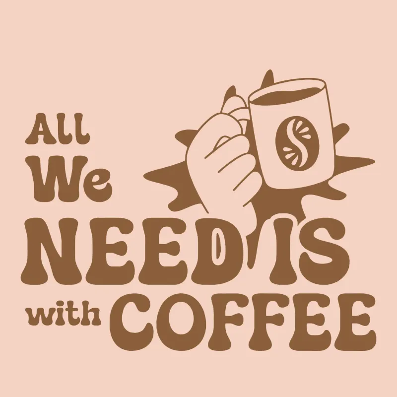 Tutto quello che ci serve è con il caffè pellicola backlit da Gunawan Rb