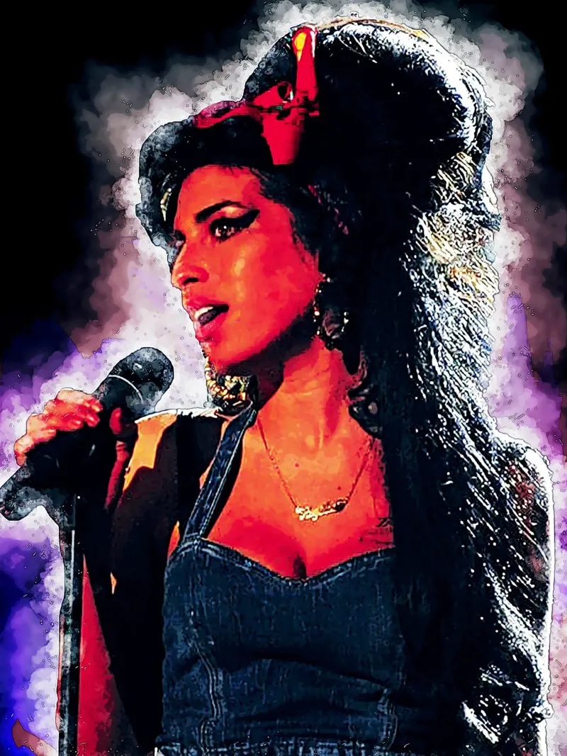 Arte di Amy alluminio dibond da neonartroom