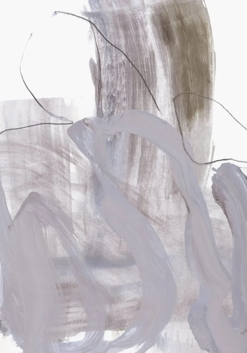 abstract pastels 2 alluminio dibond da IRIS LEHNHARDT FINE ART