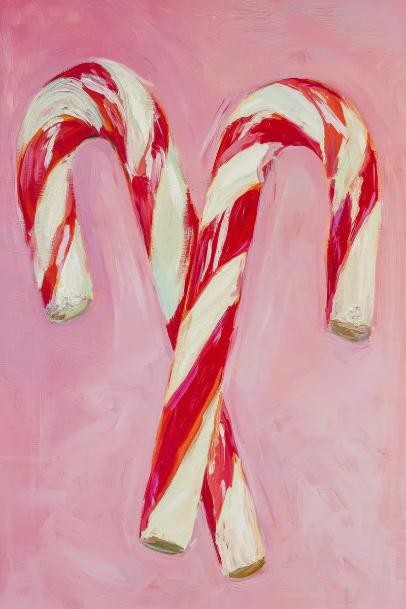 Candy Canes carta hahnemühle da treechild