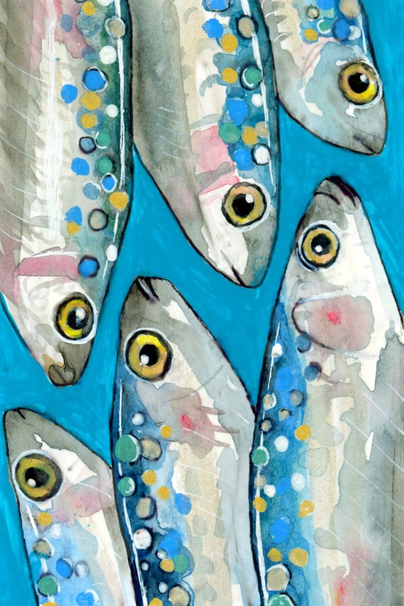 Fische Poster von Petra Lizde