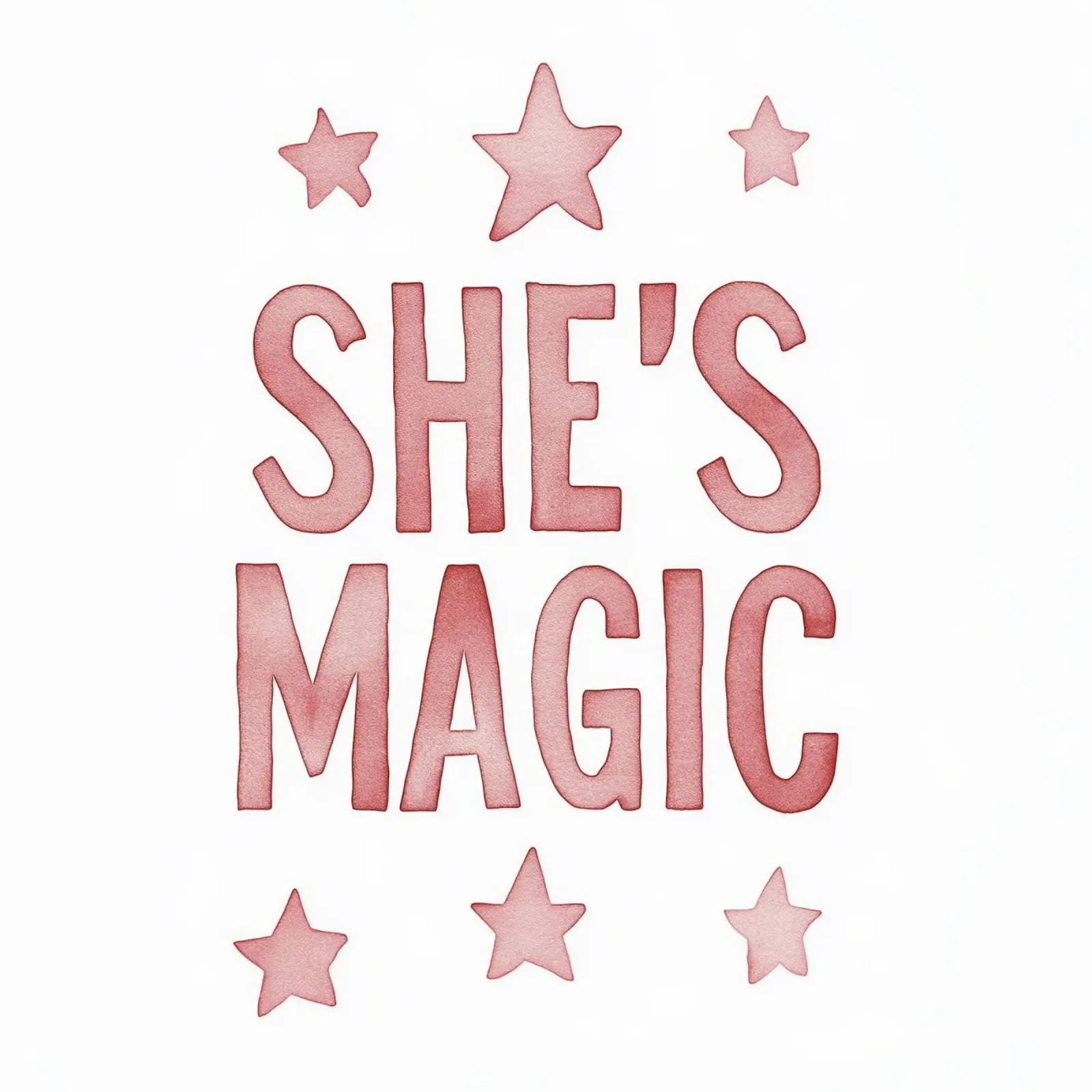 She`s Magic poster con telaio in legno da treechild