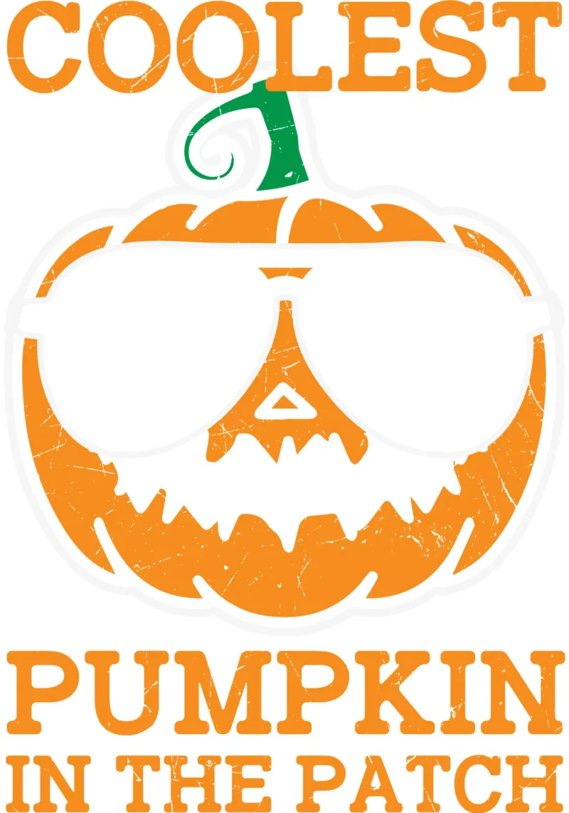 Coolest Pumpkin in the Patch alluminio dibond da edsonramosart