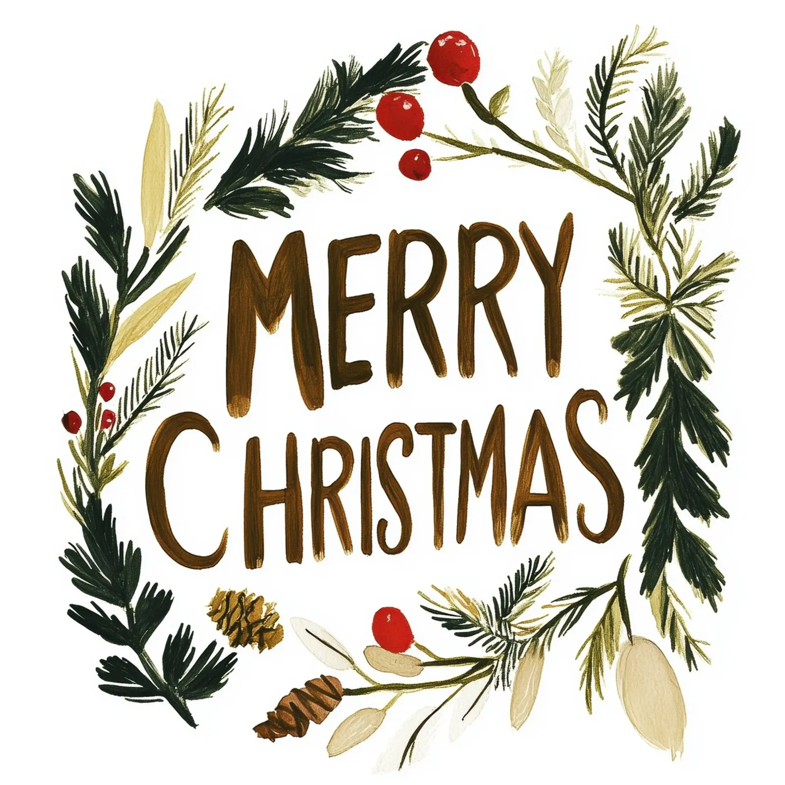 Merry Christmas metacrilato de treechild