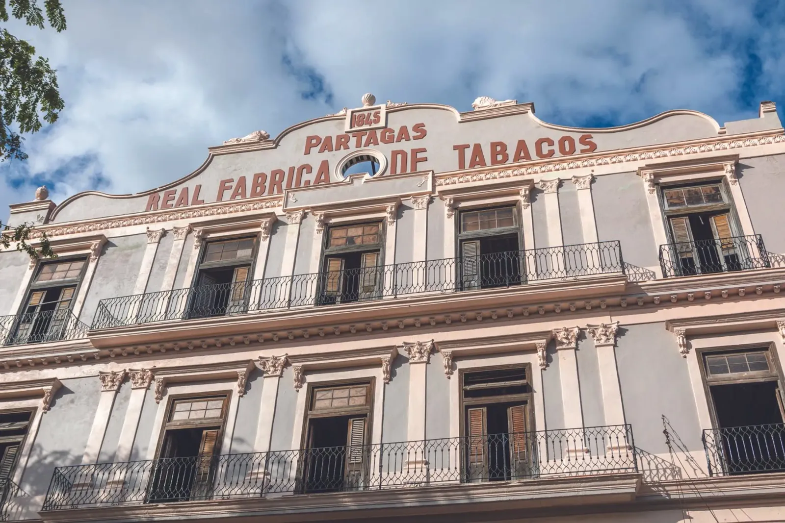 Partagas Tabacos tela con Cornice a cassetta da Dave Hare Photography