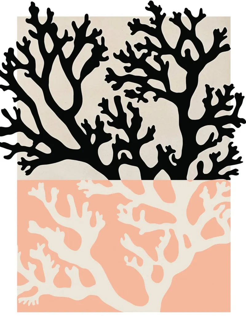 Coral (Peach) poster da treechild