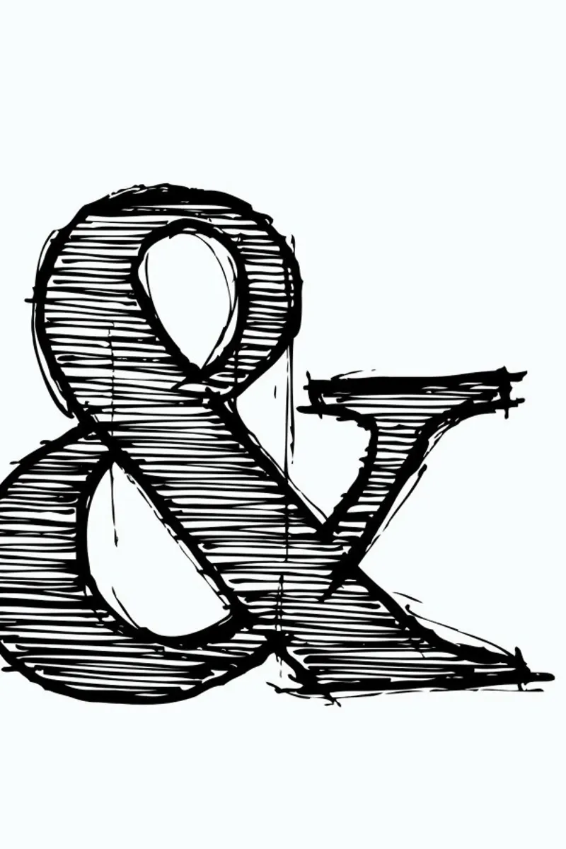 Ampersand Poster 1 plexiglass da Naxart