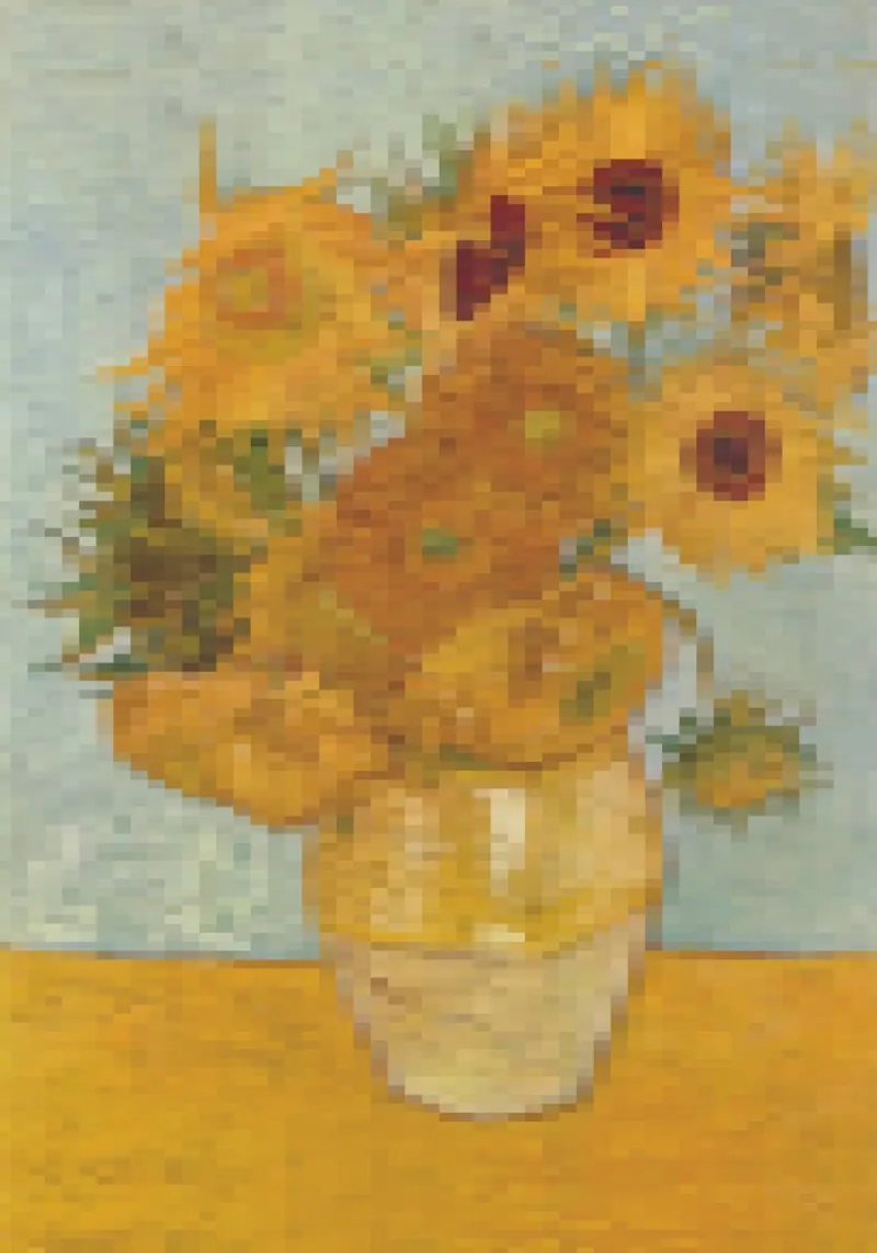 Il girasole del 2050 poster da Artascy Art