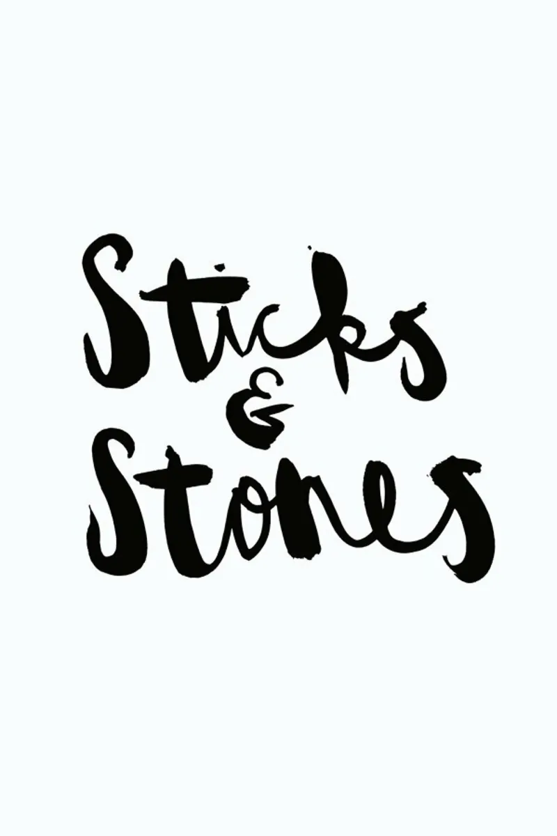 Sticks and Stones pellicola backlit da Dead Language
