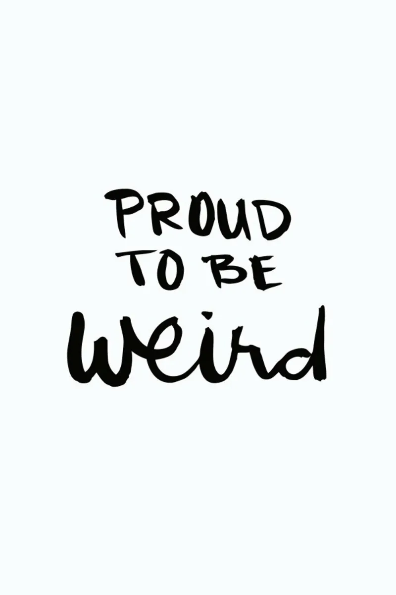 Proud to be weird plexiglass da Dead Language
