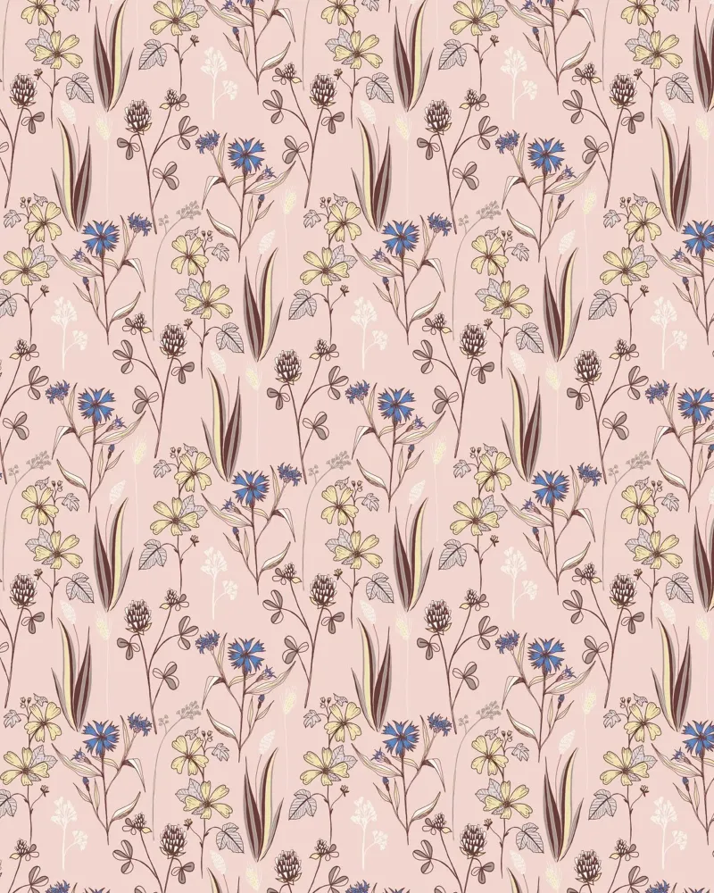 Delicati fiori di campo carta hahnemühle da nicigabrieldesigns