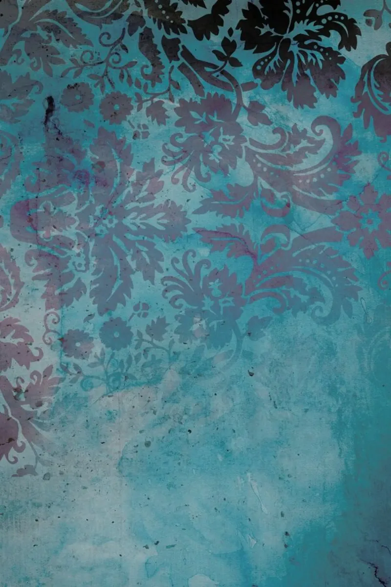 Grunge Damask pellicola backlit da cafelab