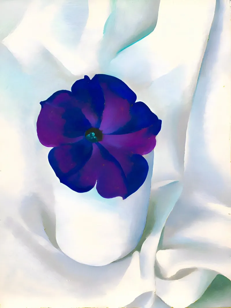 Georgia O'Keeffe - Petunia 1925 hahnemühle by Kinsley