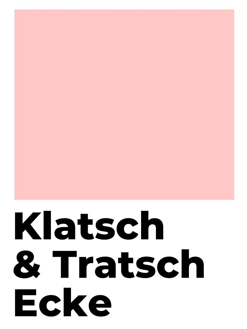 Klatsch & Tratsch Ecke Poster von BAINAI
