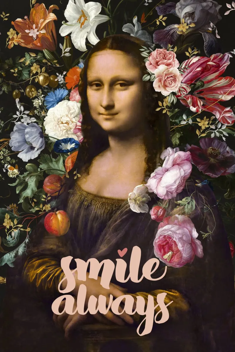 Sorridi sempre, Monna Lisa pellicola backlit da amini54