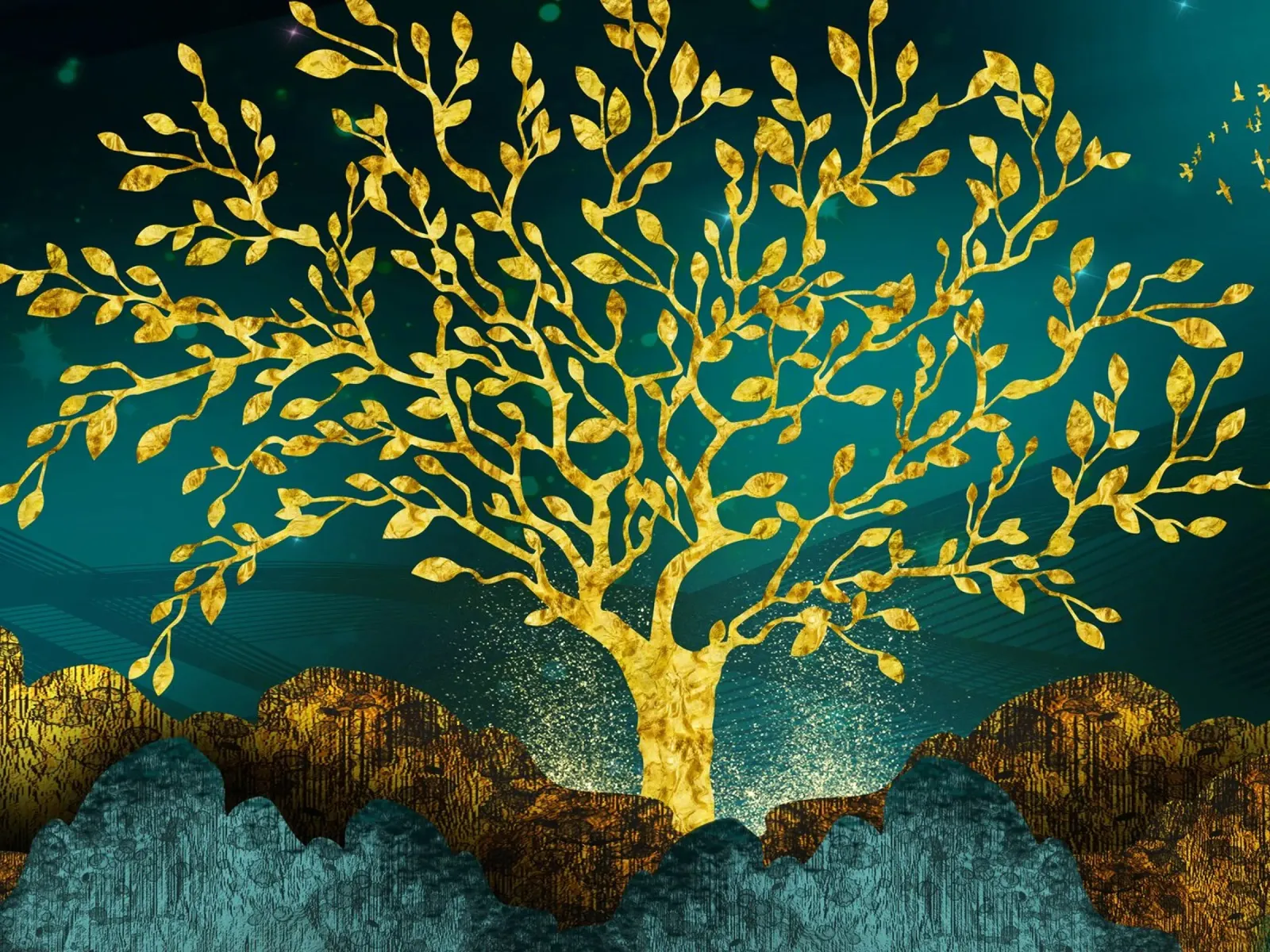 Tree of Life alluminio dibond da Artsy Bessy