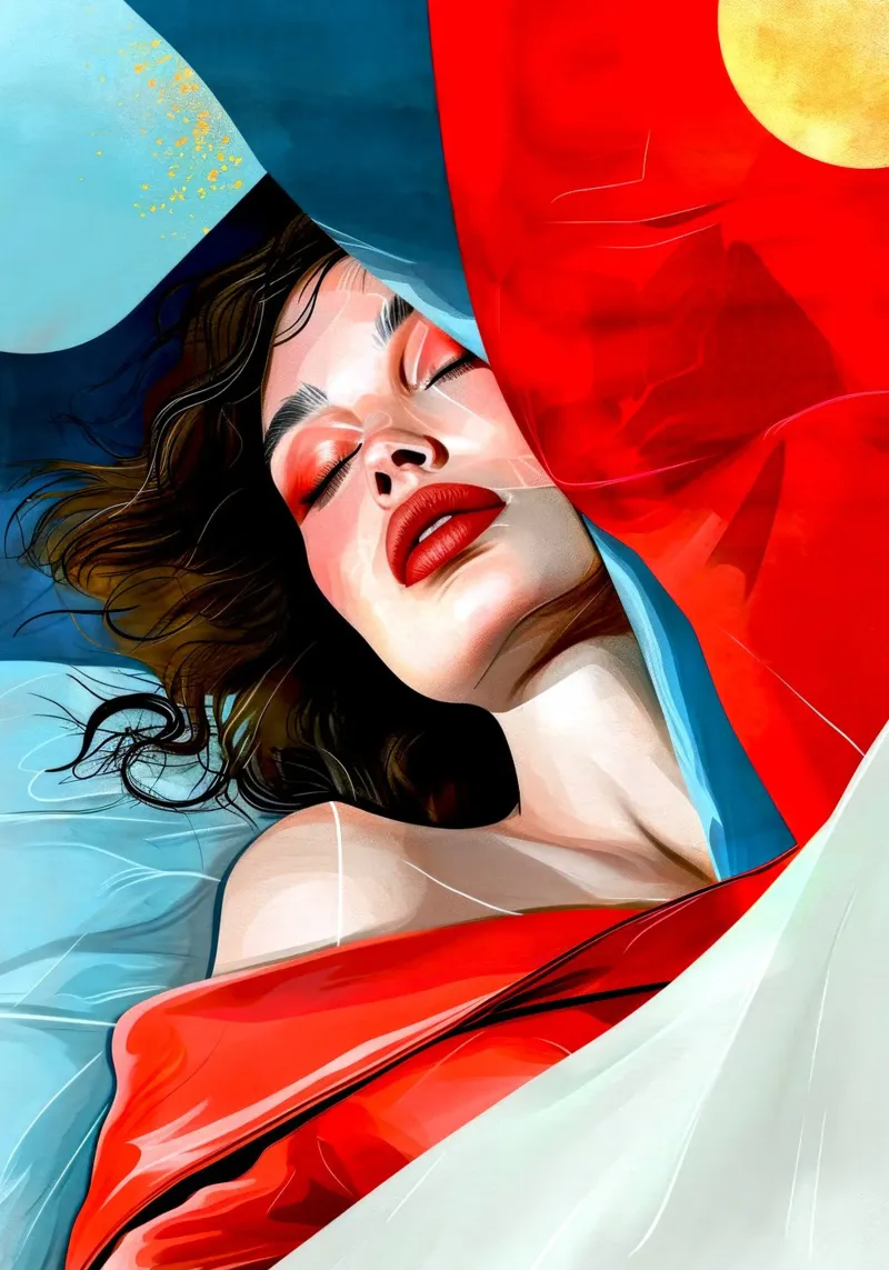 Vita da donna - Segreti notturni plexiglass da Justyna Jaszke JBJart