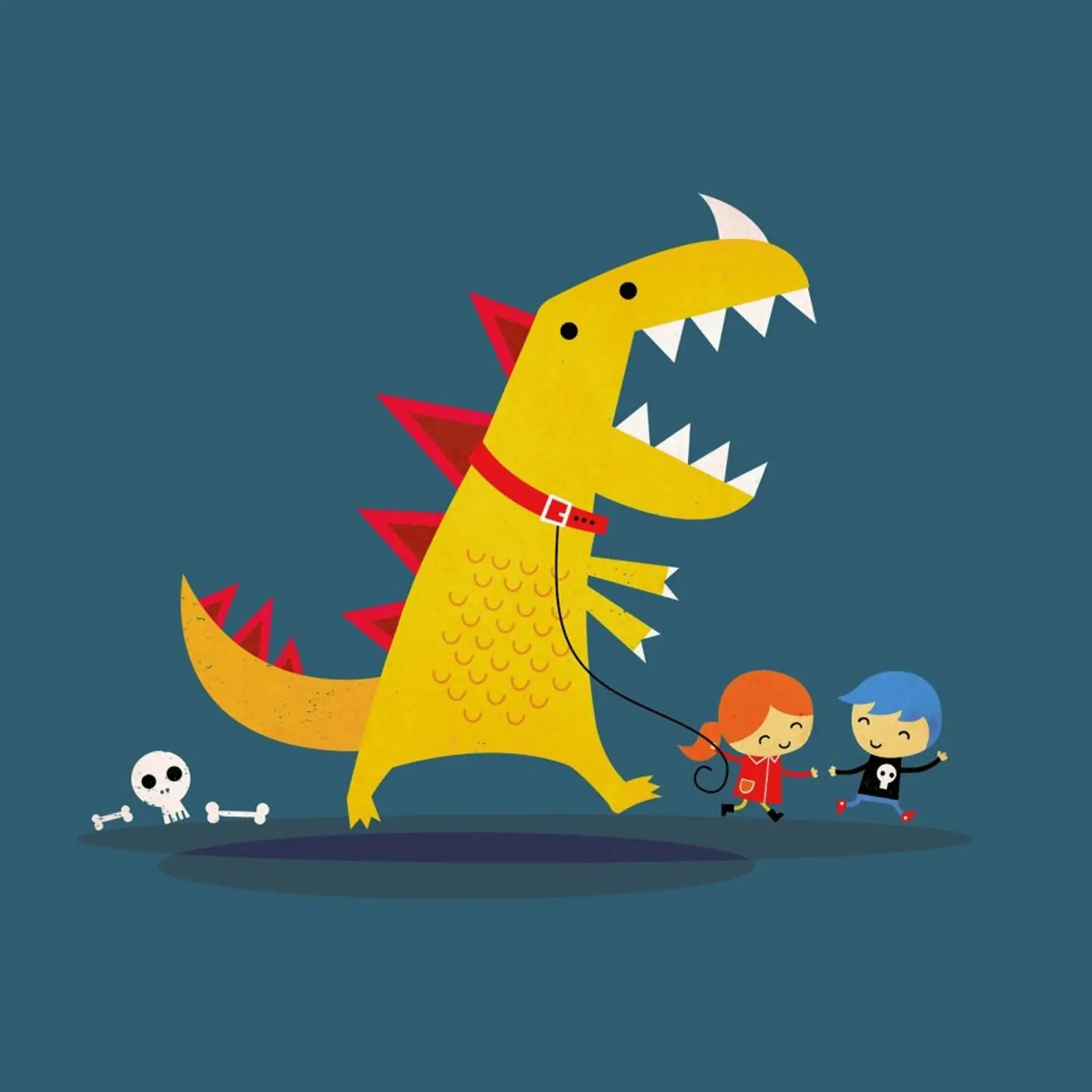 Dino Walk pellicola backlit da DinoMike