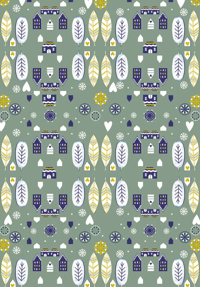 Scandi Pattern poster de Catherine Aguilar