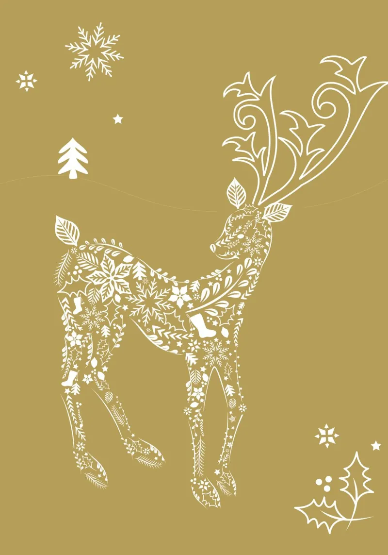 Dear Deer pellicola backlit da Catherine Aguilar